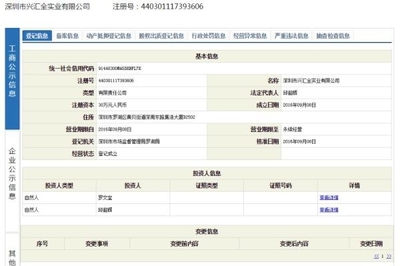 "蓝瘦香菇"爆红 商标被深圳一公司抢注:注册资本50万